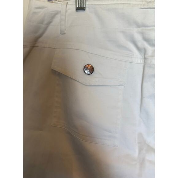 Bamboo Traders size 16 skort NEW white - Picture 5 of 12